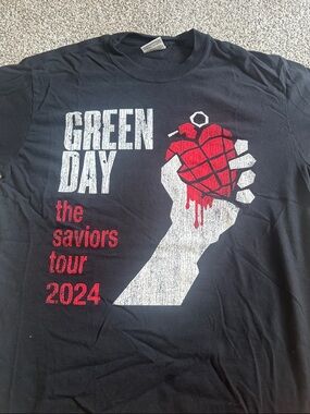 Comfort Colors Black Graphic Tee with Pink Accent